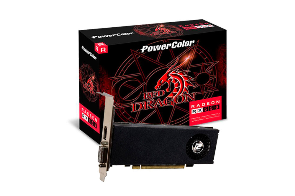 Placa de Vídeo PowerColor, RX 550 Radeon, 4GB, DDR5 - AXRX 550 4GBD5-DH