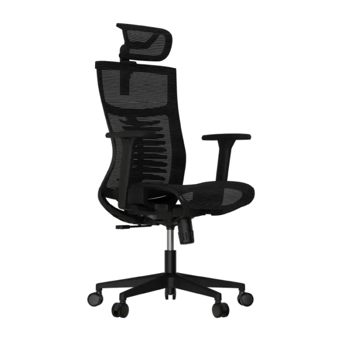 Cadeira Office Elements Vertta Pro, Até 150 kg, Reclinável, Braços 3D, Cilindro Classe 4, Preto - 70046 - Imagem 1