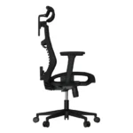 Cadeira Office Elements Vertta Pro, Até 150 kg, Reclinável, Braços 3D, Cilindro Classe 4, Preto - 70046 - Imagem 4