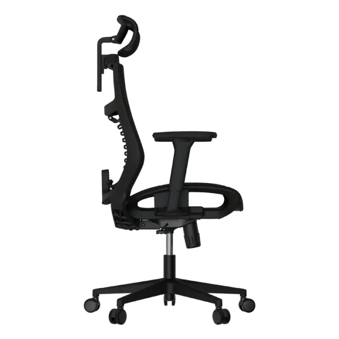 Cadeira Office Elements Vertta Pro, Até 150 kg, Reclinável, Braços 3D, Cilindro Classe 4, Preto - 70046 - Imagem 4