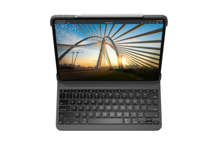 Capa Com Teclado Logitech, Slim Folio Pro, Para Ipad Pro 12.9", 3a E 4a Geração - OPEN BOX - Imagem 2