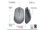 Mouse sem fio Logitech M280 com Conexão USB e Pilha Inclusa, Cinza - OPEN BOX - Imagem 5