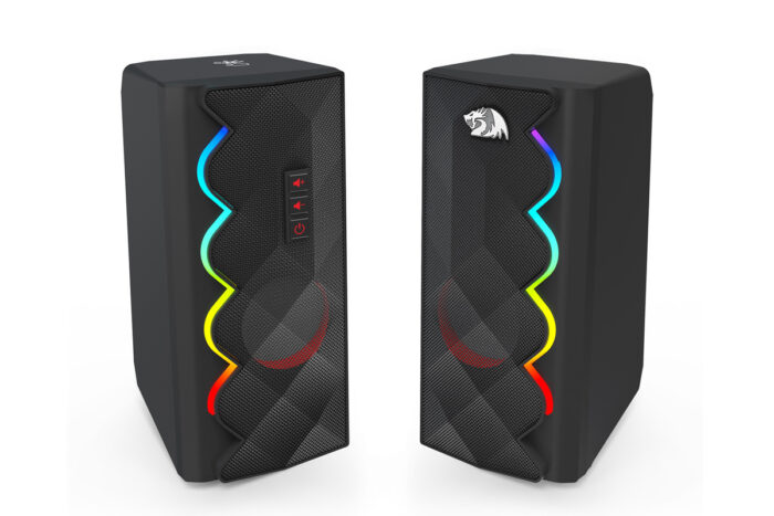 Caixa De Som Gamer Redragon Cipher Rgb Preto Gs522 5 V - Imagem 5