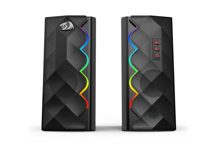 Caixa De Som Gamer Redragon Cipher Rgb Preto Gs522 5 V - Imagem 2