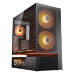Gabinete gamer ATX Cougar mid tower Cfv235 Mesh Vision