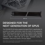 Fonte Cougar Atlas, 650w, 80 Plus Bronze, Atx 3.1, Pfc Ativo Preto - Imagem 11