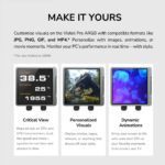 Water Cooler Cougar Poseidon Vistek Pro Argb 360 Tela Lcd - Imagem 9