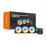 Water Cooler Cougar Poseidon Vistek Pro Argb 360 Tela Lcd