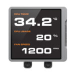 Water Cooler Cougar Poseidon Vistek Pro Argb 360 Tela Lcd - Imagem 6